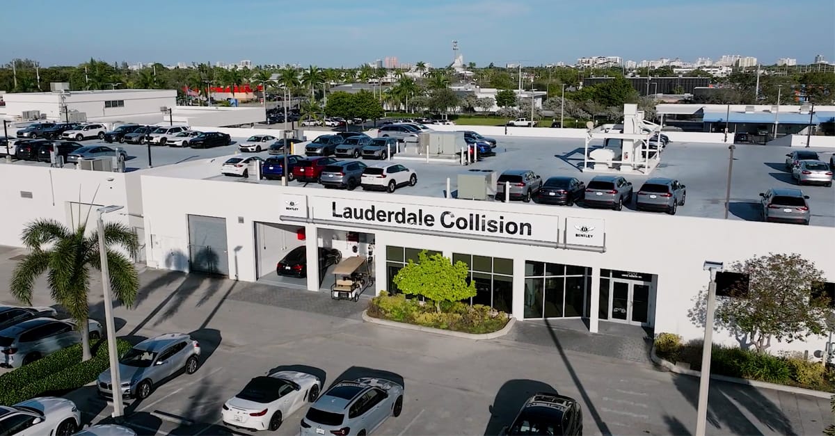 Holman’s Lauderdale Collision Center Receives Top Honor from Bentley Motors