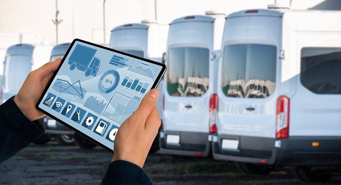 a hand holding a tablet with a screen on it