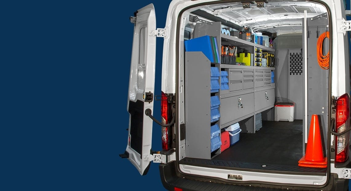 Work Van Shelving Ideas