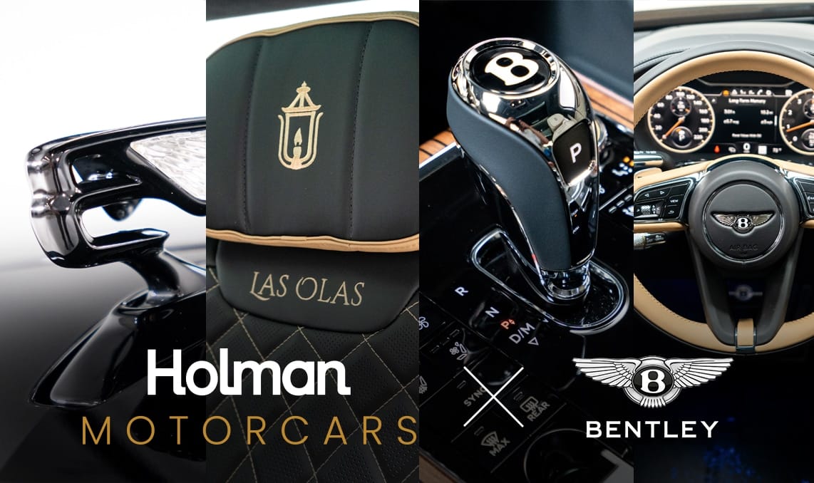 Holman Motorcars and Bentley Collaborate to Create Exclusive Flying Spurs Inspired by South Florida’s Iconic Las Olas Boulevard