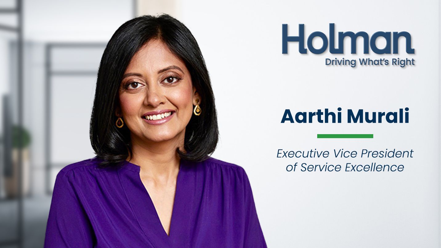 Aarthi Murali Joins Holman as Executive Vice President of Service Excellence