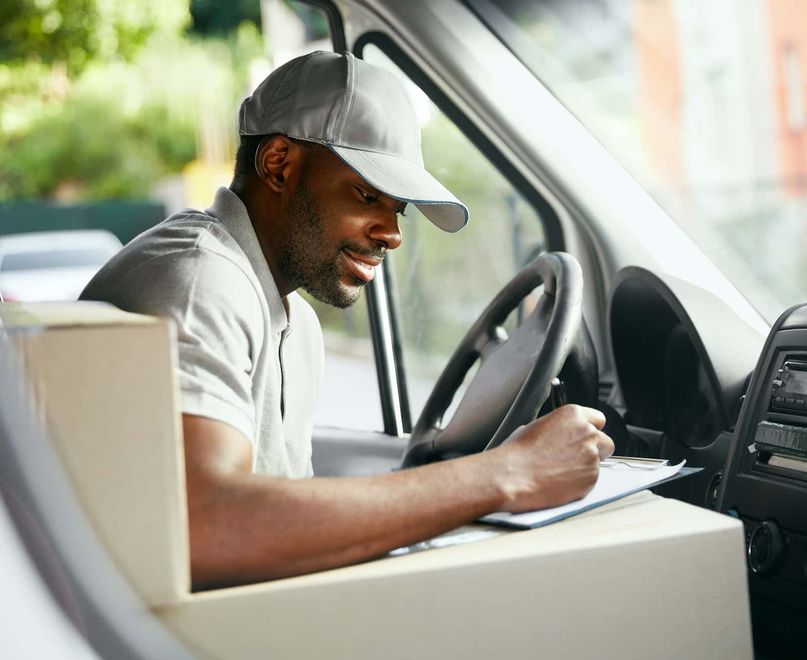 Van Delivery Person