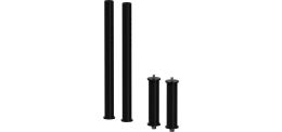 Pro II Heavy Duty Leg Extensions - Service Bodies - Black  - Not compatible with the Pro Rack