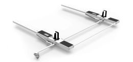 Drop Down HD Aluminum Ladder Rack - High Roof Transit, NV, Sprinter, ProMaster (2 of 2) (NOT SOLD INDIVIDUALLY)