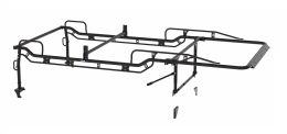 The Pro Rack Side Channel Kit - Forklift Loadable - Long Bed, Regular Cab