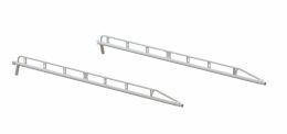 The Pro Rack Side Channels - 8' Bed, Reg Cab - White