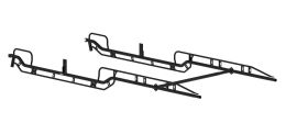 The Pro Rack Side Channels - Forklift Loadable – Long Bed, Crew Cab