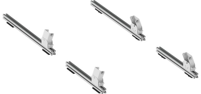 ローライダー　ハイドロ　クロームデルタスタイルダンプ2個SET Drop Down Ladder Rack Kit - Double - Sprinter