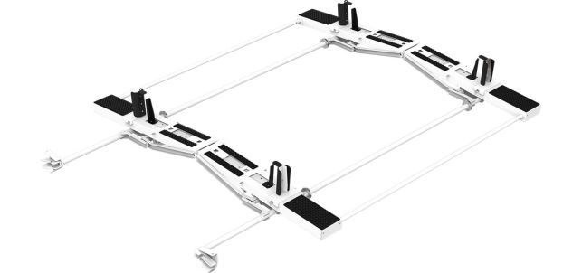 Drop Down Ladder Rack Kit Double Transit HR