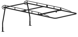 Pro II Platform Body Rack - Standard Cab - 8' Body - Black - Not compatible with the Pro Rack