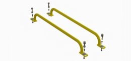 Grab Handles - Rear Door - Transit, GM, Sprinter (Pair)