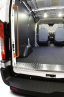 Threshold - Aluminum Diamond Plate Side and Rear Door - Transit