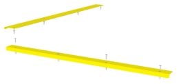 Promaster Threshold Kit - Yellow Aluminum