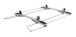 Drop Down Ladder Rack - Double  - Preassembled - Low Roof Transit & NV, GM