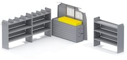 Heavy Duty Drawers Van Package - GM 155" WB