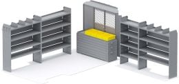 Heavy Duty Drawers Van Package - ProMaster High Roof 159 WB