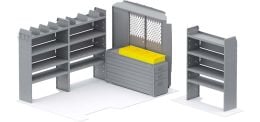 Heavy Duty Drawers Van Package - ProMaster StandardHigh Roof 136 WB