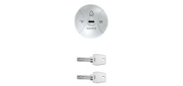 SATURN GO Daken Lock (Gray, 1 pc, 2 keys)