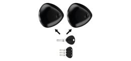 BLACKSTONE COMBO Daken Lock (Black, 2 pcs, 4 keys)