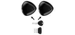 BLACKSTONE COMBO Daken Lock (Silver, 2 pcs, 4 keys)