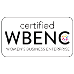 Certified WBENC logo.